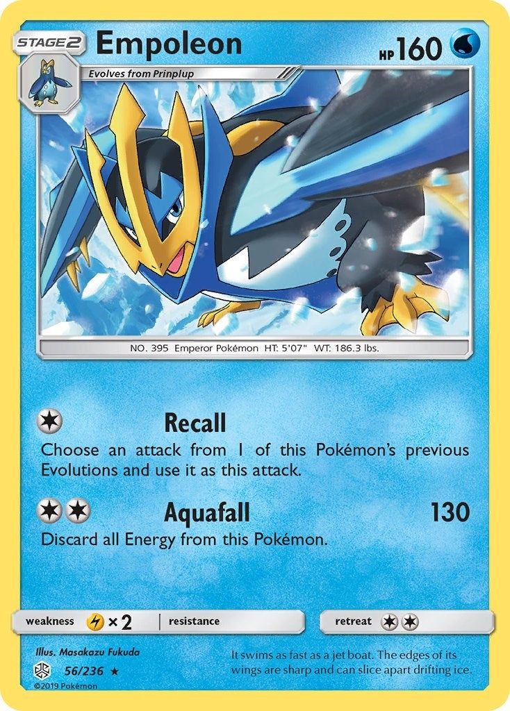 Image for Empoleon (56/236) [SM - Cosmic Eclipse] - Pokemon
