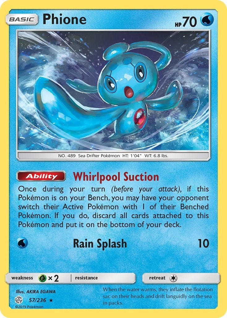 Image for Phione (57/236) [SM - Cosmic Eclipse] - Pokemon