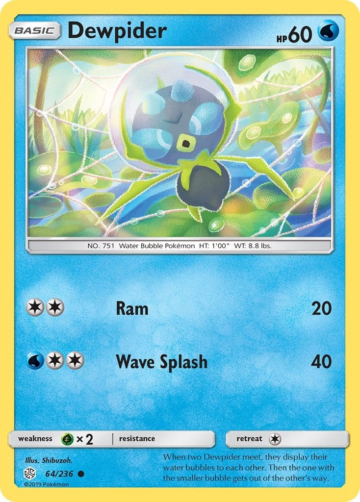 Image for Dewpider (64/236) [SM - Cosmic Eclipse] - Pokemon