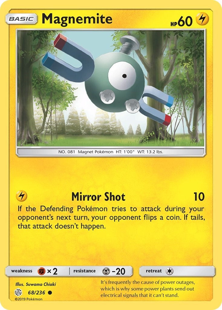 Image for Magnemite (68/236) [SM - Cosmic Eclipse] - Pokemon