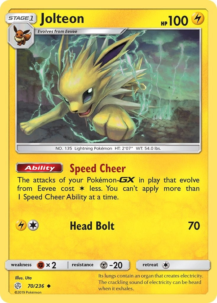 Image for Jolteon (70/236) [SM - Cosmic Eclipse] - Pokemon