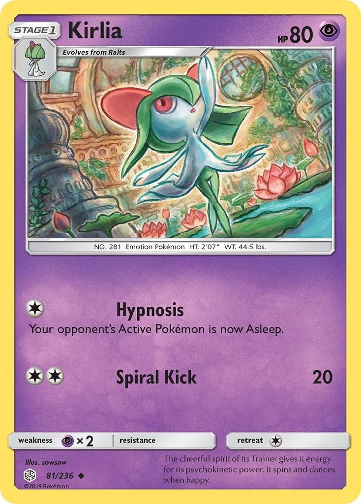 Image for Kirlia (81/236) [SM - Cosmic Eclipse] - Pokemon