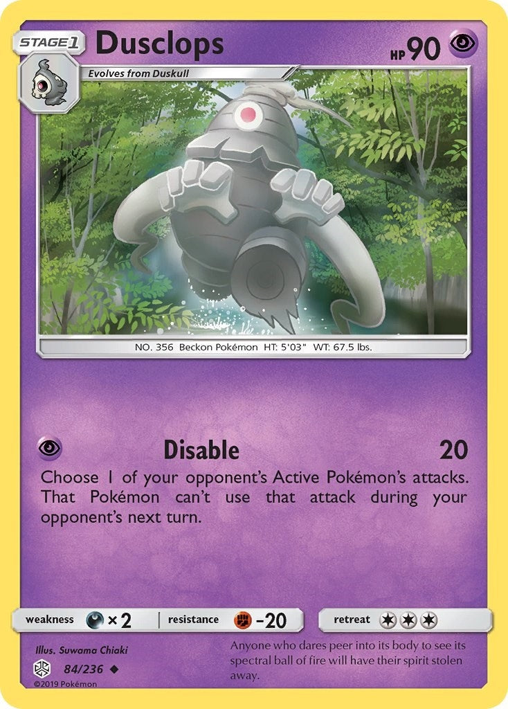 Image for Dusclops (84/236) [SM - Cosmic Eclipse] - Pokemon
