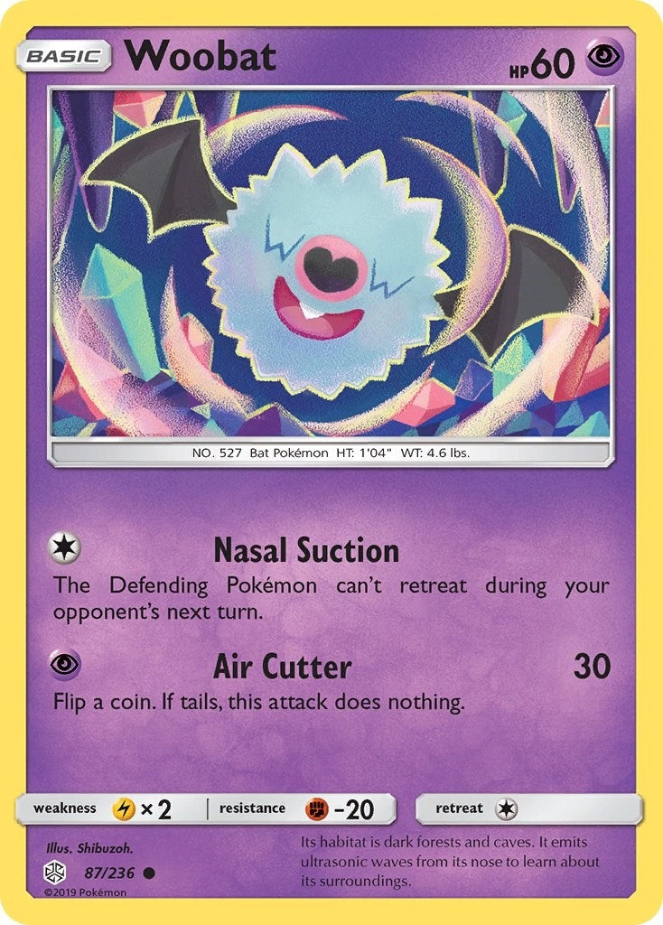 Image for Woobat (87/236) [SM - Cosmic Eclipse] - Pokemon