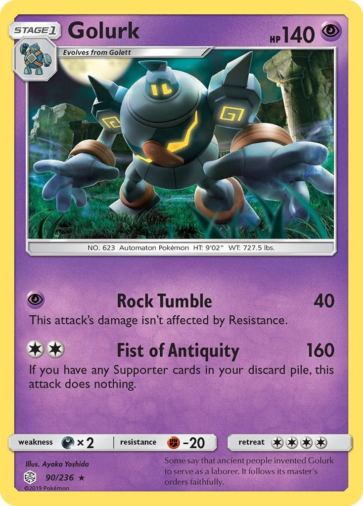 Image for Golurk (90/236) [SM - Cosmic Eclipse] - Pokemon