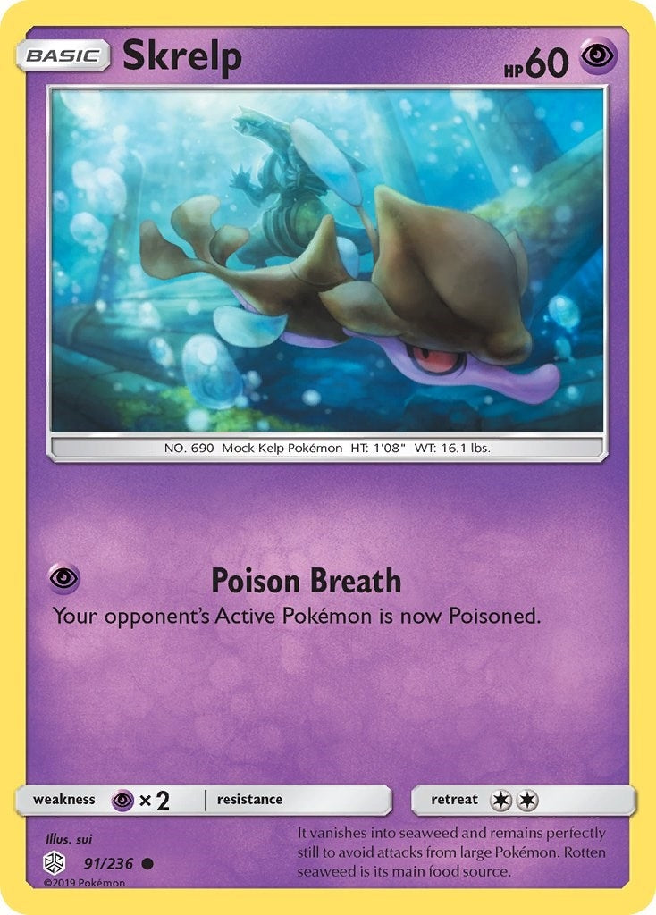 Image for Skrelp (91/236) [SM - Cosmic Eclipse] - Pokemon