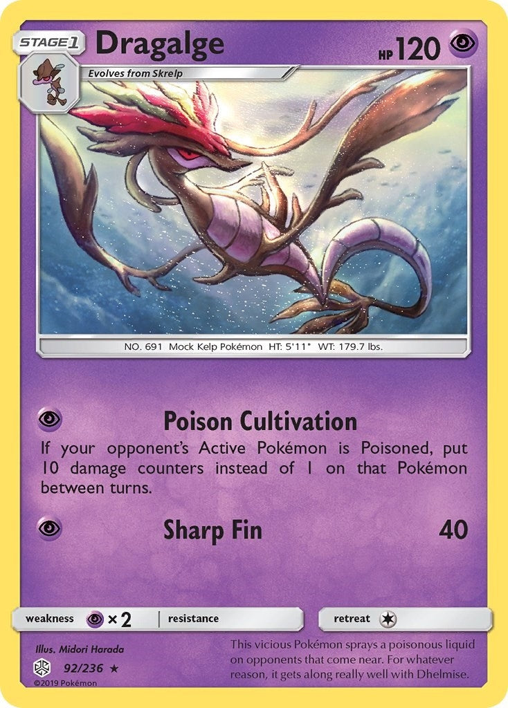 Image for Dragalge (92/236) [SM - Cosmic Eclipse] - Pokemon
