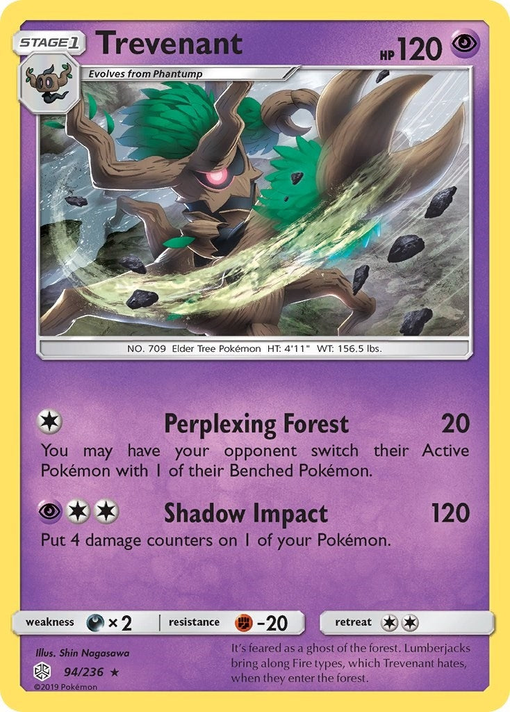 Image for Trevenant (94/236) [SM - Cosmic Eclipse] - Pokemon