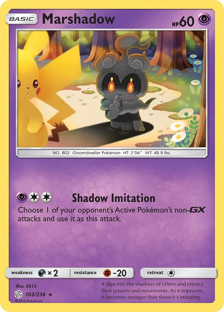 Image for Marshadow (103/236) [SM - Cosmic Eclipse] - Pokemon