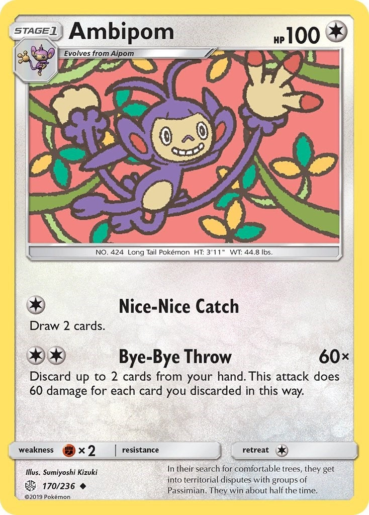 Image for Ambipom (170/236) [SM - Cosmic Eclipse] - Pokemon