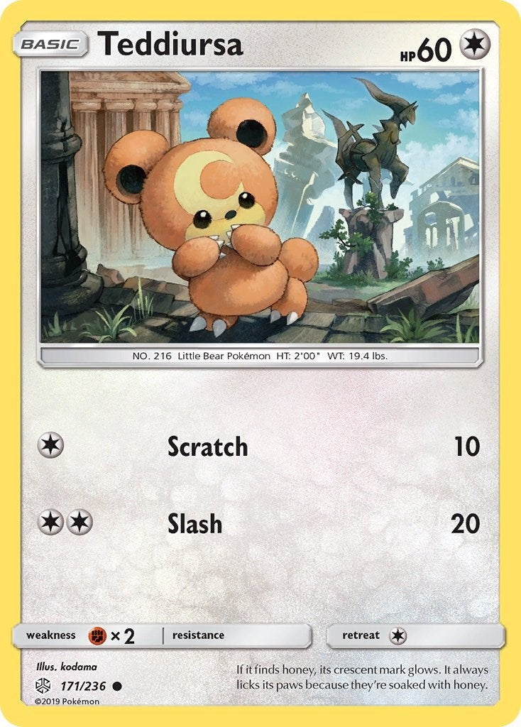 Image for Teddiursa (171/236) [SM - Cosmic Eclipse] - Pokemon