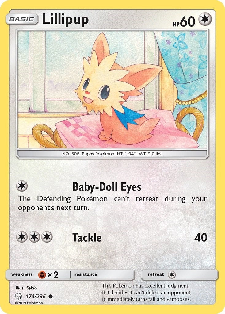 Image for Lillipup (174/236) [SM - Cosmic Eclipse] - Pokemon