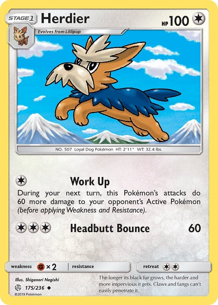 Image for Herdier (175/236) [SM - Cosmic Eclipse] - Pokemon