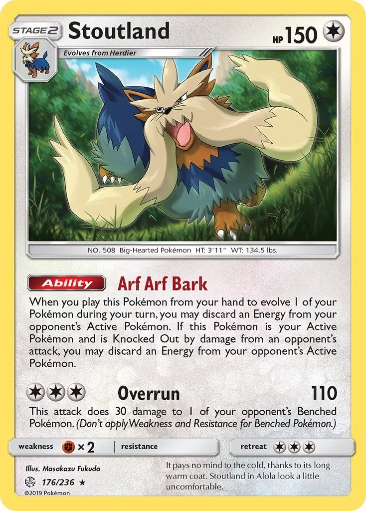 Image for Stoutland (176/236) [SM - Cosmic Eclipse] - Pokemon