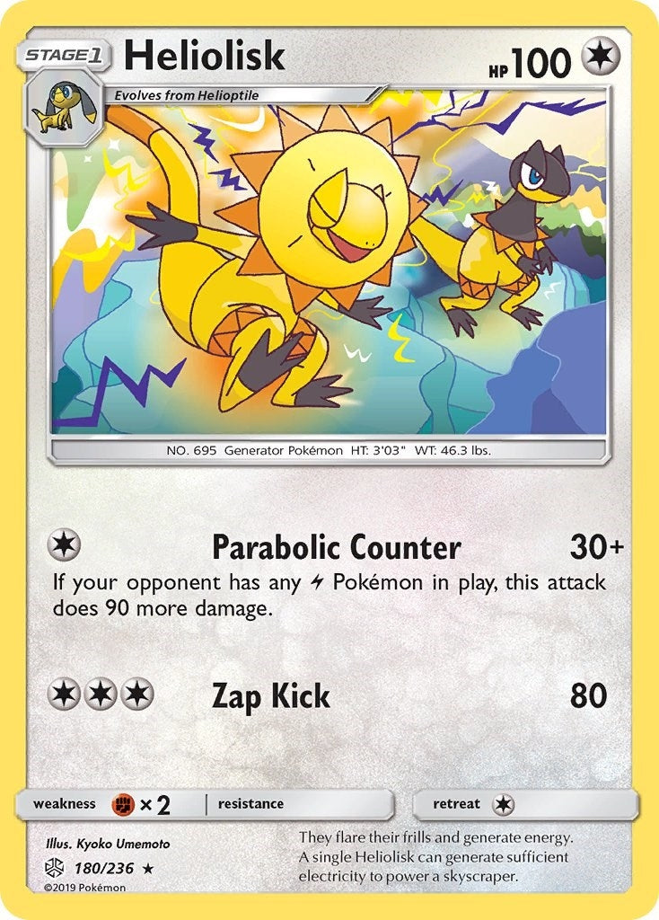 Image for Heliolisk (180/236) [SM - Cosmic Eclipse] - Pokemon