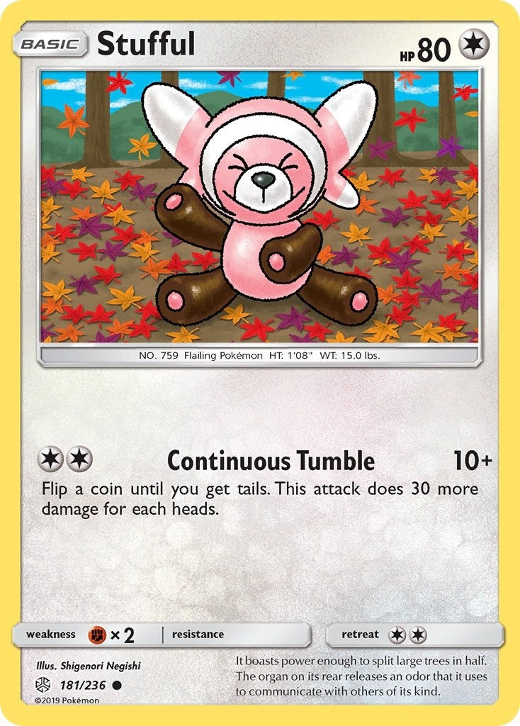 Image for Stufful (181/236) [SM - Cosmic Eclipse] - Pokemon