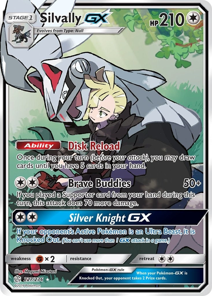 Image for Silvally GX (Full Art) (227/236) [SM - Cosmic Eclipse] - Pokemon