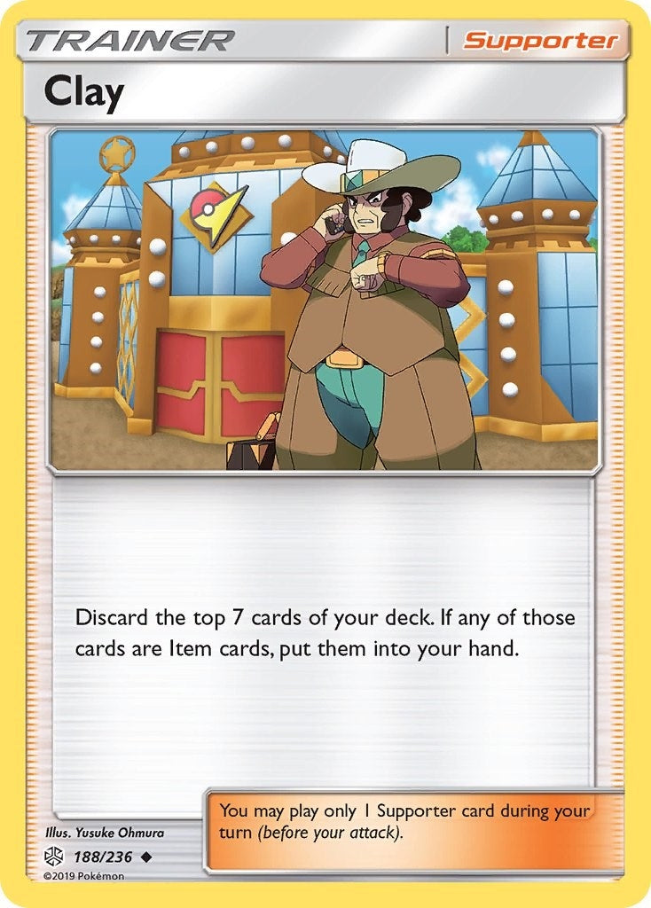 Image for Clay (188/236) [SM - Cosmic Eclipse] - Pokemon