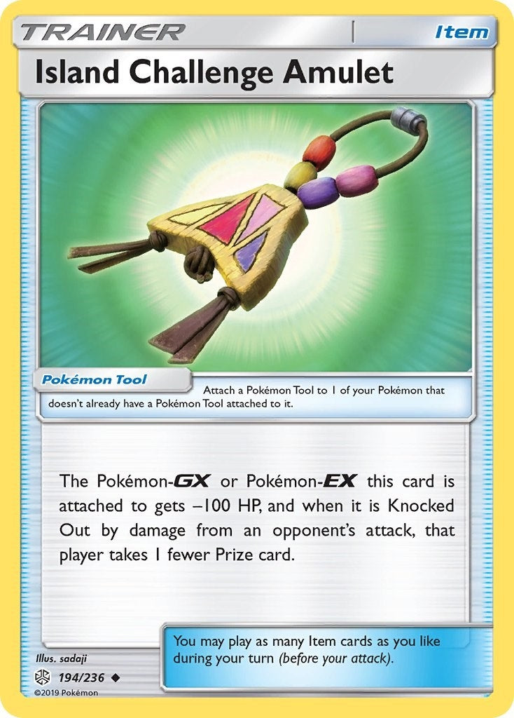 Island Challenge Amulet (194/236) [SM - Cosmic Eclipse]