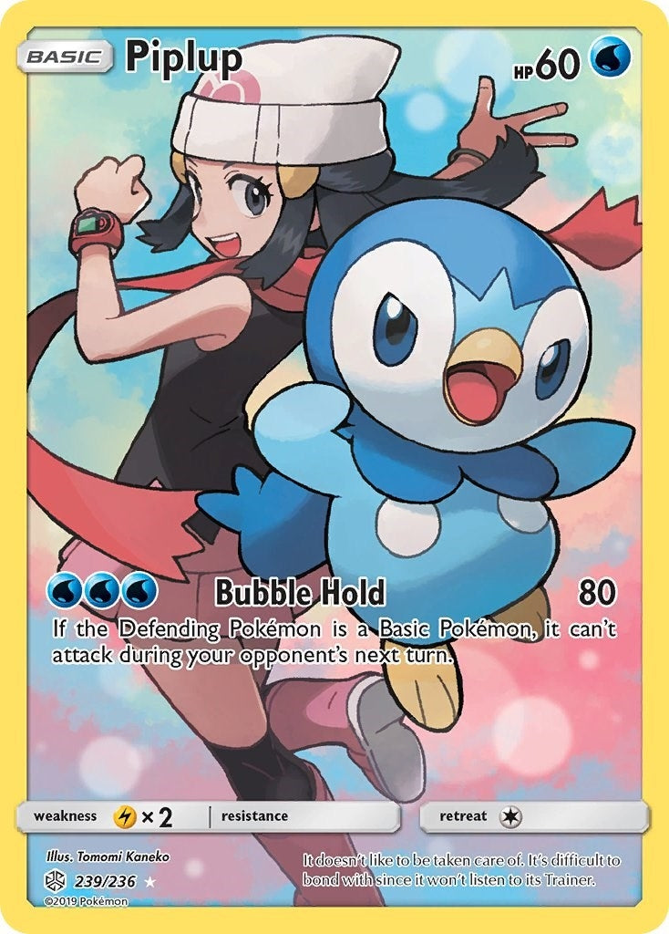 Image for Piplup (Secret) (239/236) [SM - Cosmic Eclipse] - Pokemon