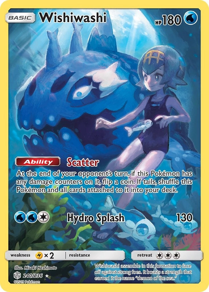 Image for Wishiwashi (Secret) (240/236) [SM - Cosmic Eclipse] - Pokemon