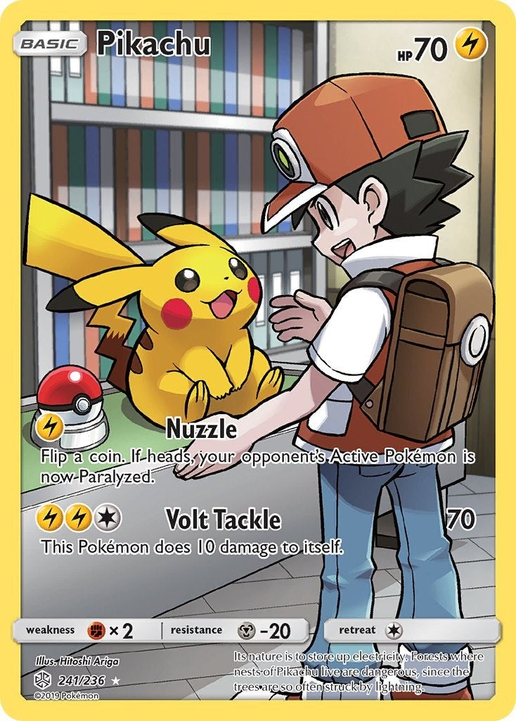 Image for Pikachu (Secret) (241/236) [SM - Cosmic Eclipse] - Pokemon