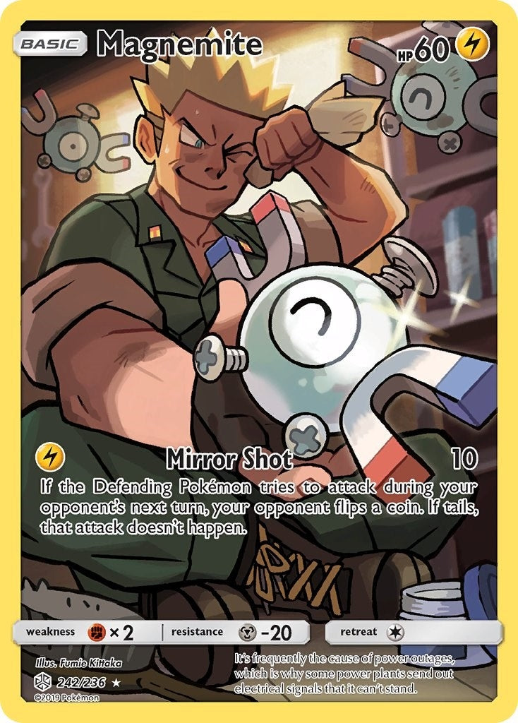Image for Magnemite (Secret) (242/236) [SM - Cosmic Eclipse] - Pokemon