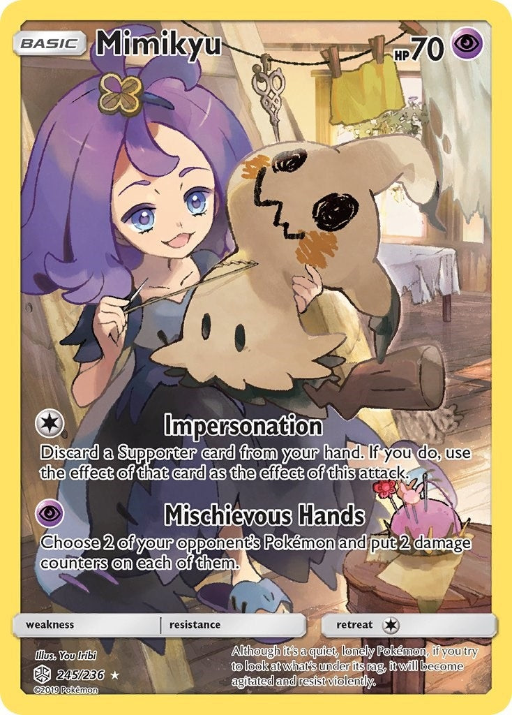 Image for Mimikyu (Secret) (245/236) [SM - Cosmic Eclipse] - Pokemon