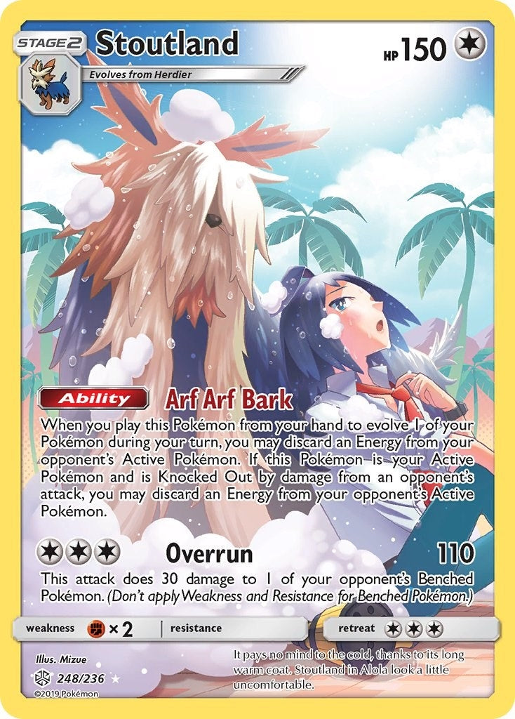 Image for Stoutland (Secret) (248/236) [SM - Cosmic Eclipse] - Pokemon