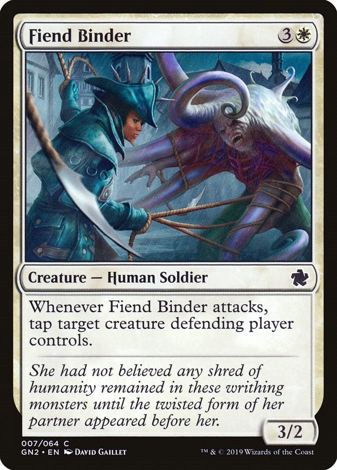 Image for Fiend Binder (7) [Magic Game Night 2019] - Magic: The Gathering
