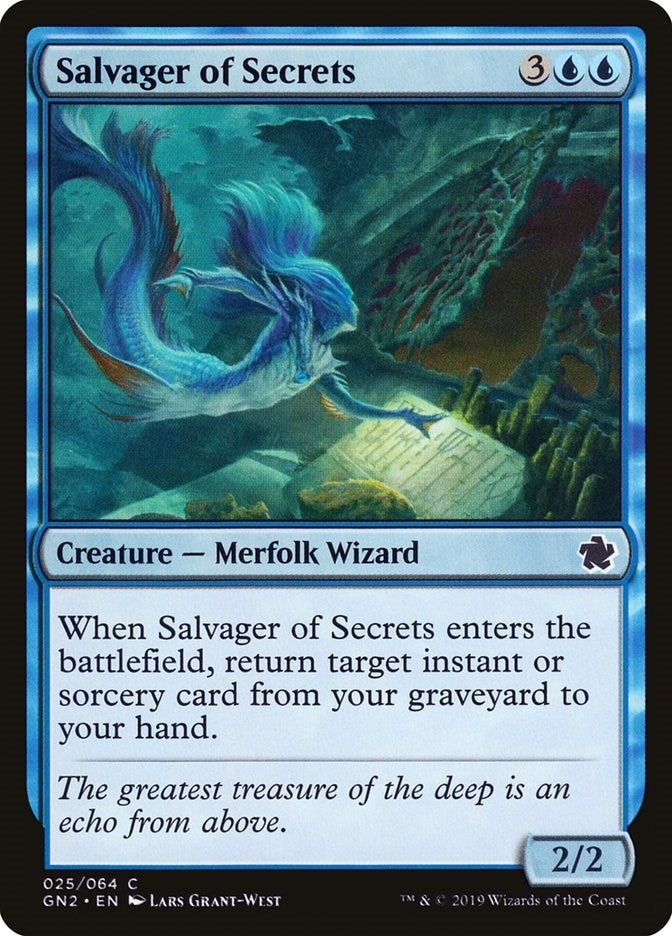Image for Salvager of Secrets (25) [Magic Game Night 2019] - Magic: The Gathering