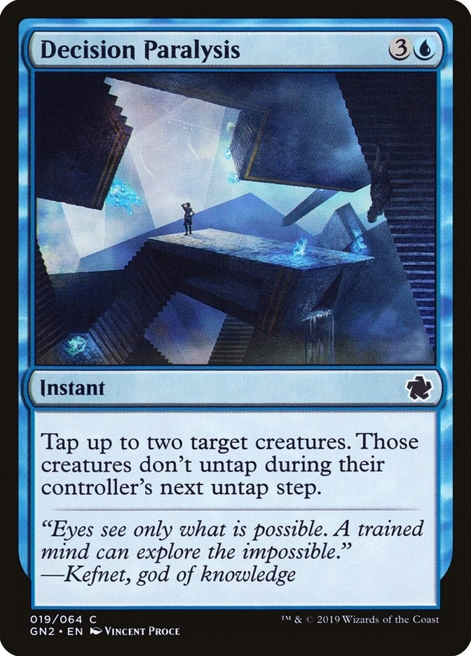 Image for Decision Paralysis (19) [Magic Game Night 2019] - Magic: The Gathering
