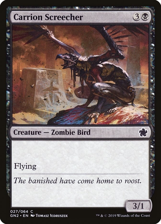 Image for Carrion Screecher (27) [Magic Game Night 2019] - Magic: The Gathering