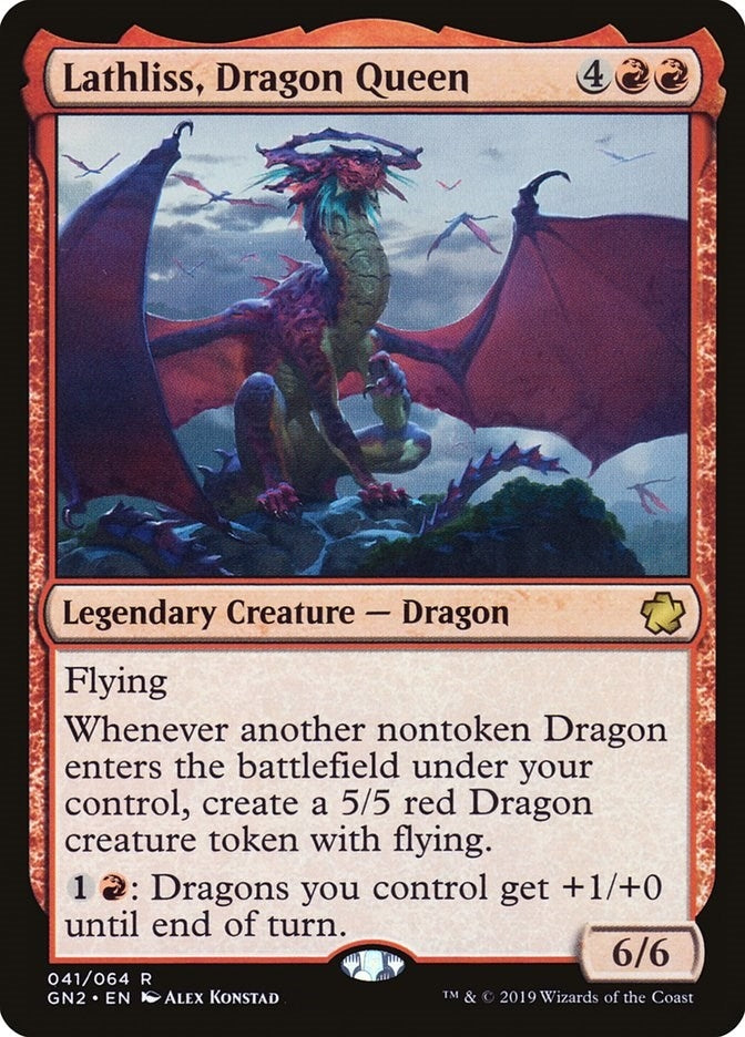 Image for Lathliss, Dragon Queen (41) [Magic Game Night 2019] - Magic: The Gathering