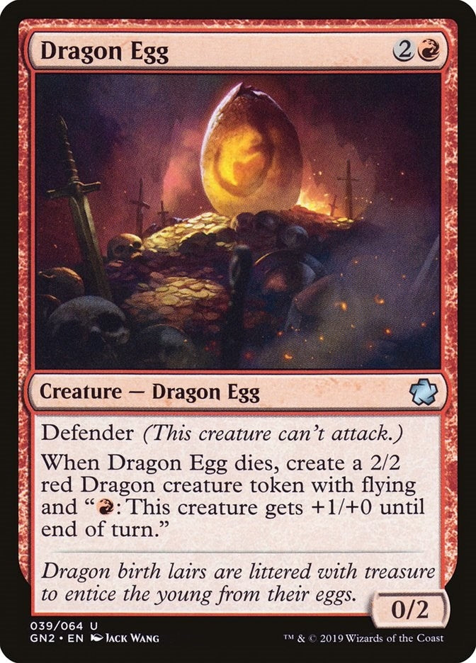 Image for Dragon Egg (39) [Magic Game Night 2019] - Magic: The Gathering