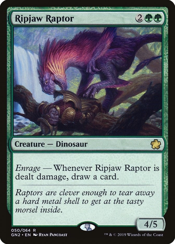 Image for Ripjaw Raptor (50) [Magic Game Night 2019] - Magic: The Gathering