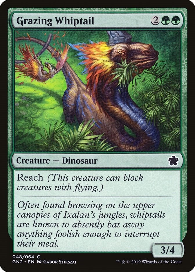 Image for Grazing Whiptail (48) [Magic Game Night 2019] - Magic: The Gathering