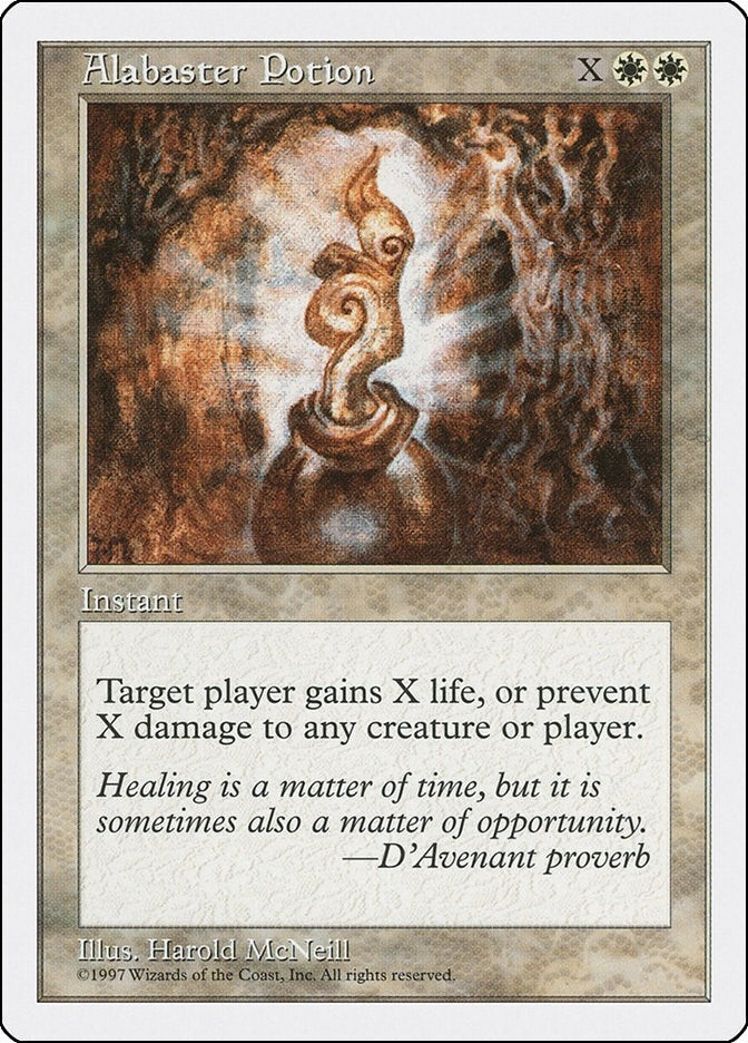 Image for Alabaster Potion [Fifth Edition] - Magic: The Gathering
