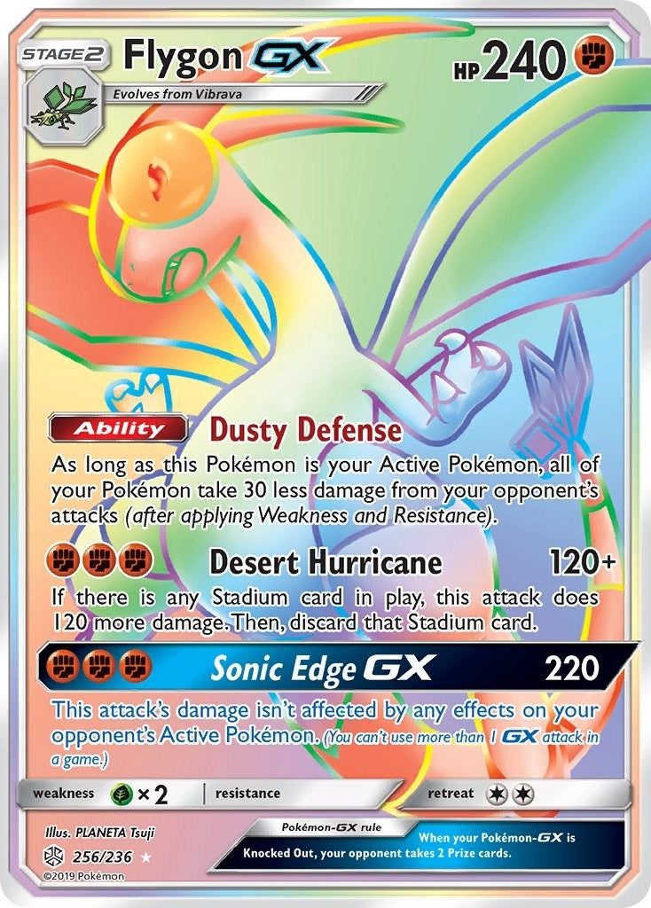 Image for Flygon GX (Secret) (256/236) [SM - Cosmic Eclipse] - Pokemon