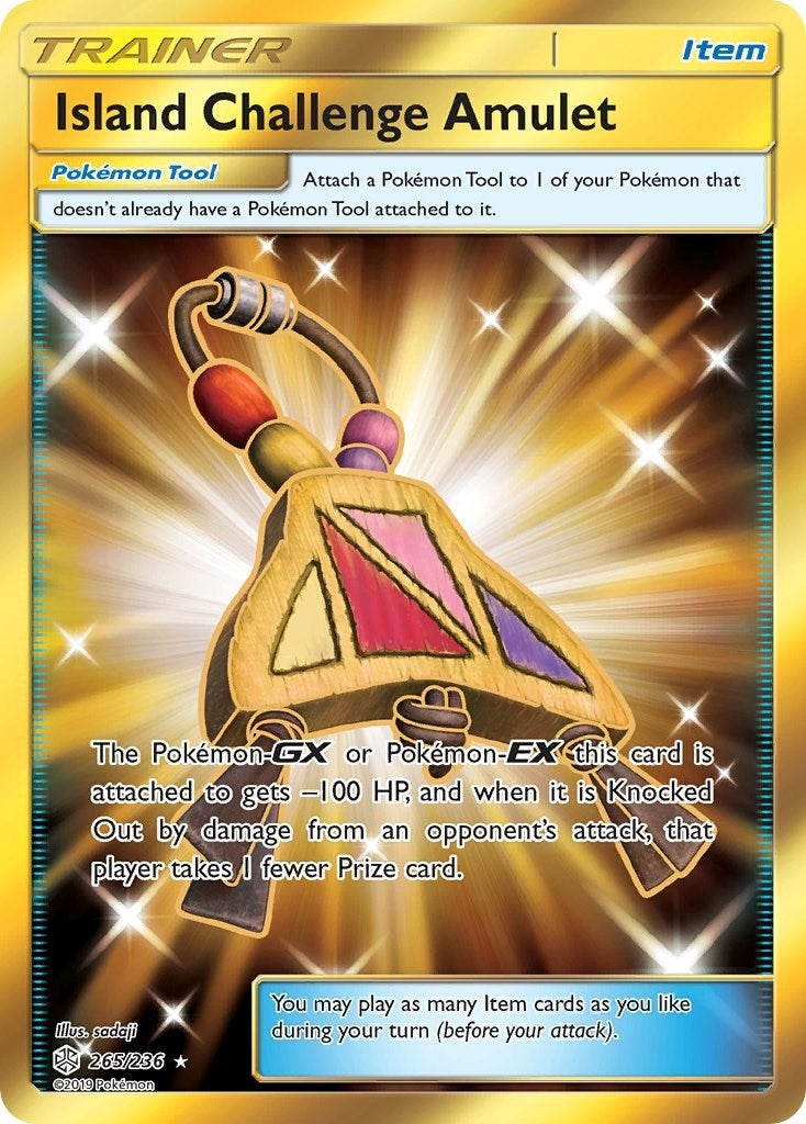 Image for Island Challenge Amulet (Secret) (265/236) [SM - Cosmic Eclipse] - Pokemon