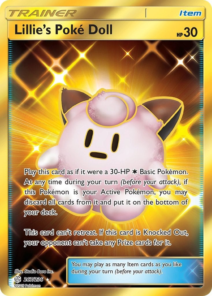 Image for Lillie's Poke Doll (Secret) (267/236) [SM - Cosmic Eclipse] - Pokemon