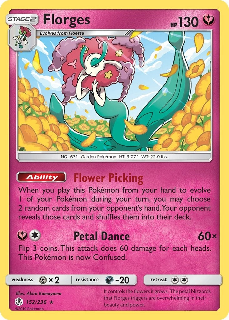 Image for Florges (152/236) [SM - Cosmic Eclipse] - Pokemon