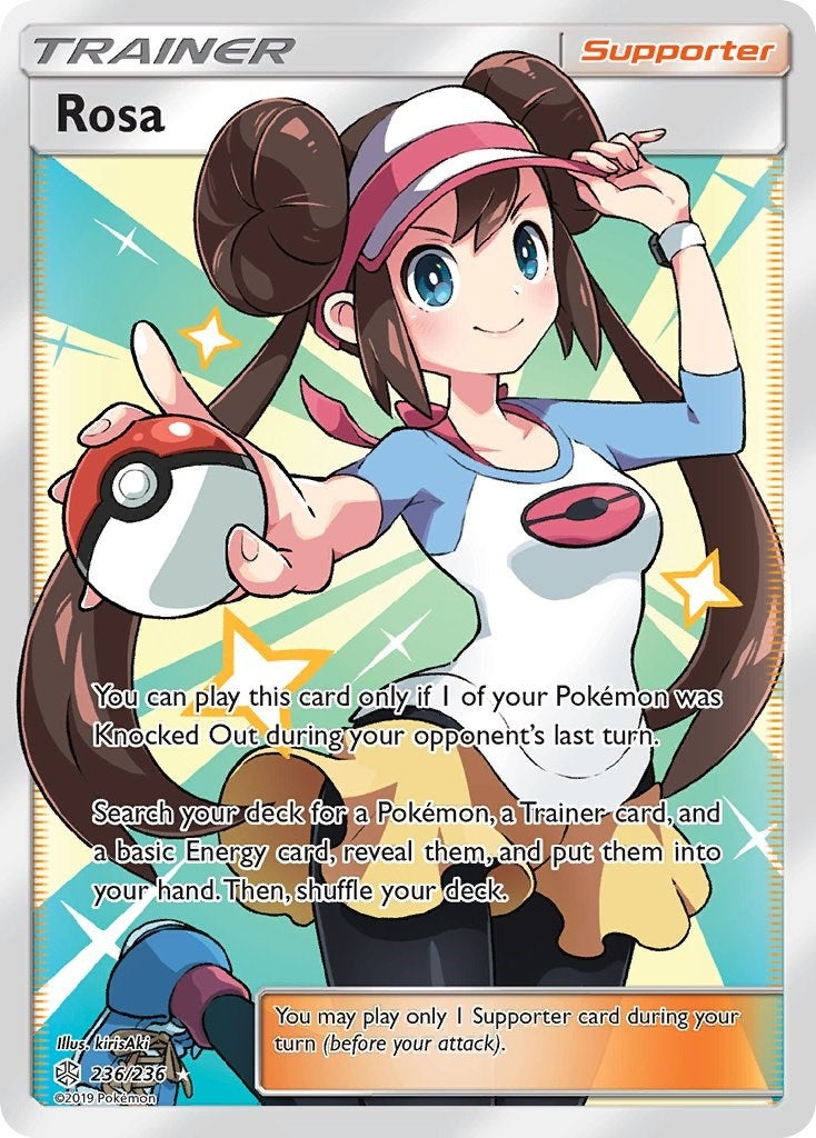 Image for Rosa (Full Art) (236/236) [SM - Cosmic Eclipse] - Pokemon