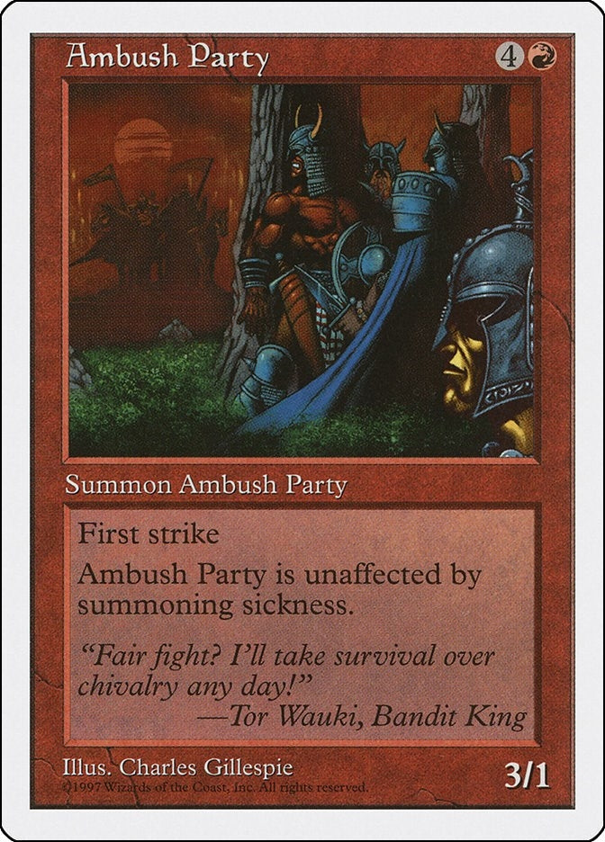 Image for Ambush Party [Fifth Edition] - Magic: The Gathering