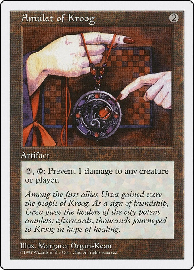 Image for Amulet of Kroog [Fifth Edition] - Magic: The Gathering