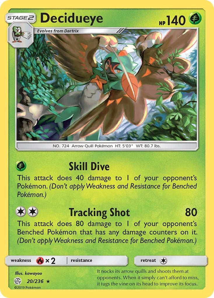 Image for Decidueye (20/236) [SM - Cosmic Eclipse] - Pokemon