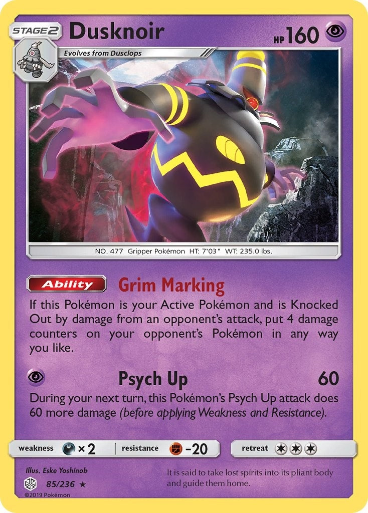 Image for Dusknoir (85/236) [SM - Cosmic Eclipse] - Pokemon