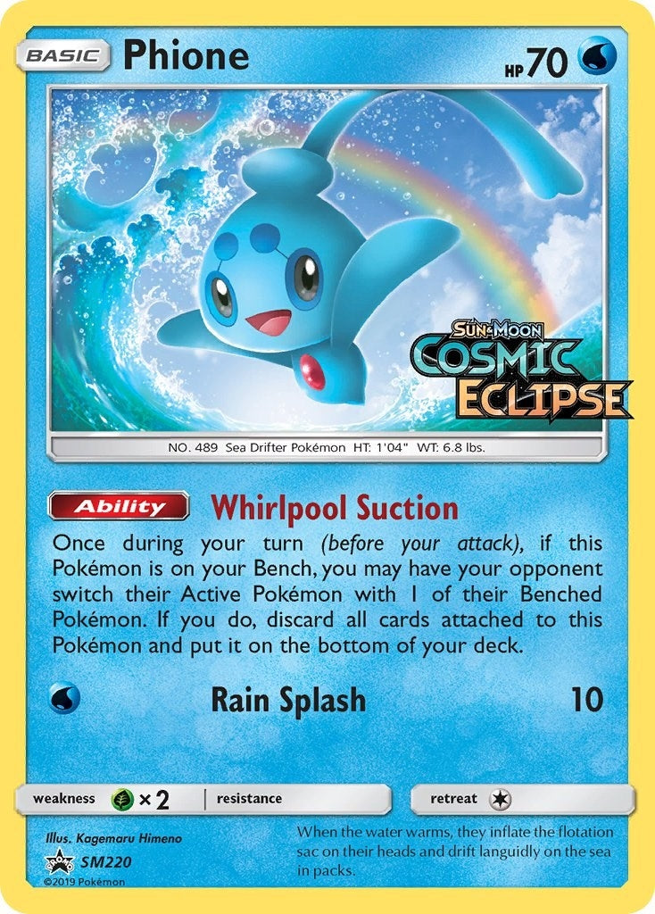 Image for Phione - SM220 (Prerelease) (SM220) [SM Promos] - Pokemon