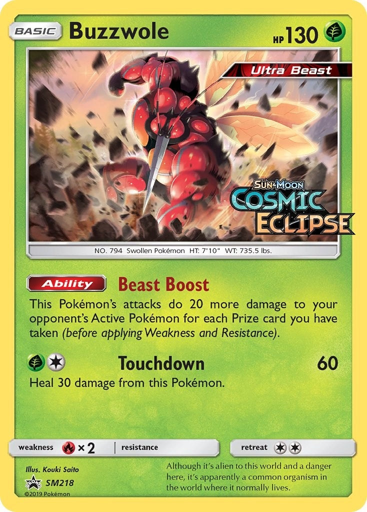 Image for Buzzwole - SM218 (Prerelease) (SM218) [SM Promos] - Pokemon
