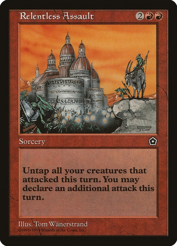 Image for Relentless Assault [Portal Second Age] - Magic: The Gathering